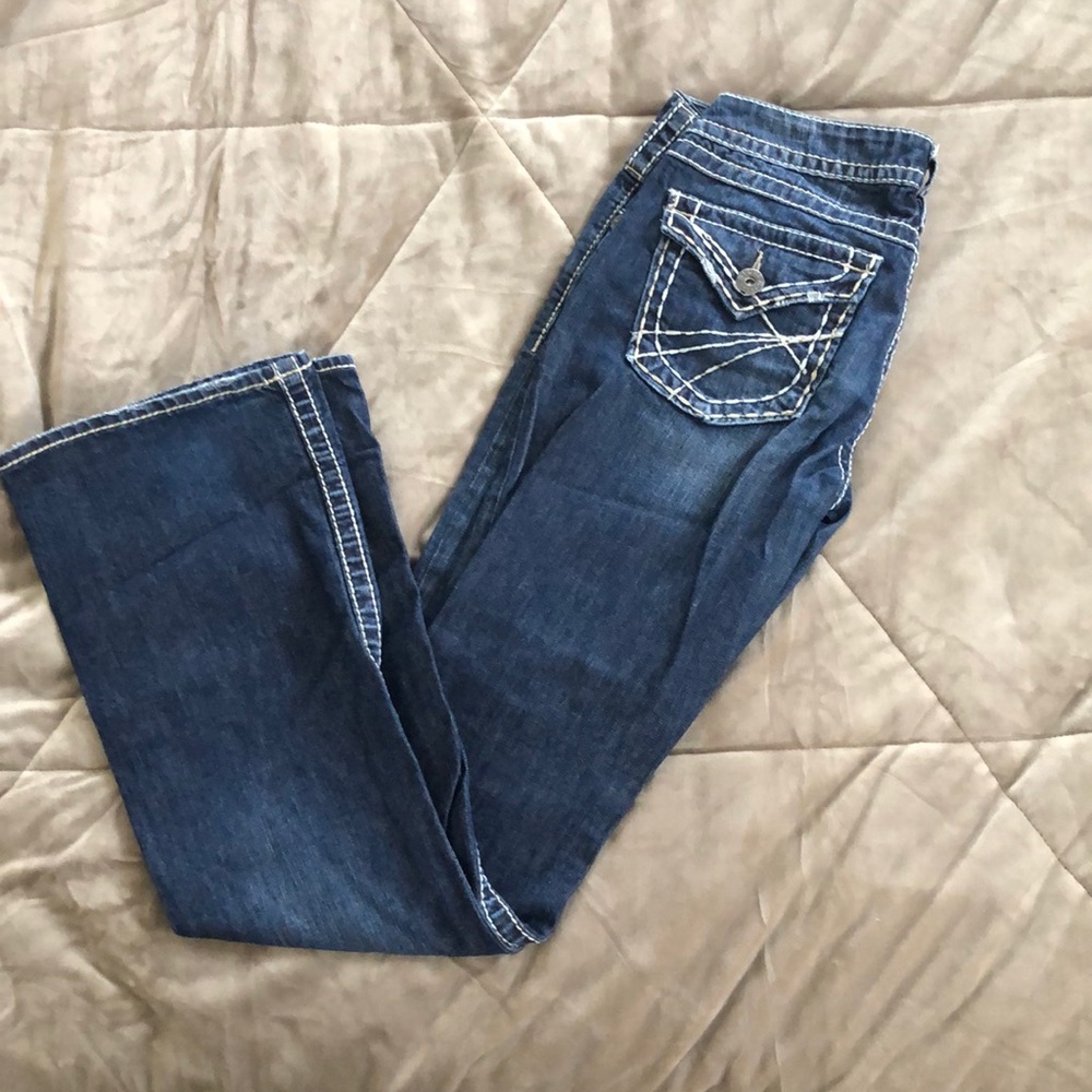 Silver boot cut jean size 28 - Picture 4 of 5